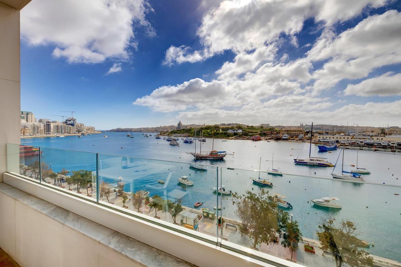 Luxe Apartment With Valletta And Harbour Views Sliema Exteriér fotografie